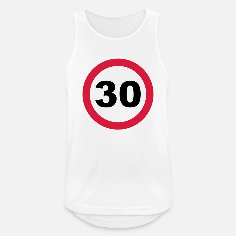 30 Birthday - Men's Breathable Tank Top - white