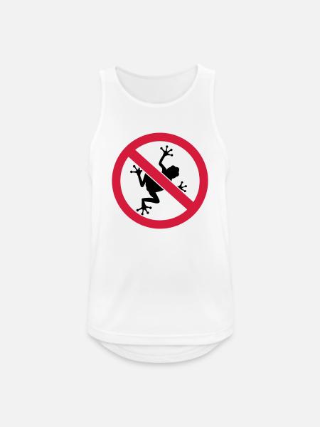 Frog - Men's Breathable Tank Top - white