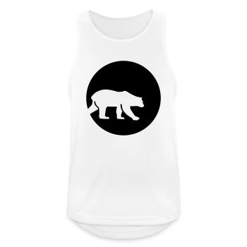 Polar bear - Men's Breathable Tank Top - white - Front - Nick (188cm)