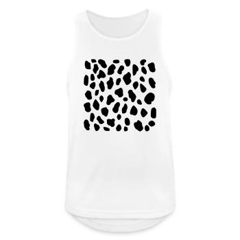 Dalmatian - Men's Breathable Tank Top - white - Front - Nick (188cm)
