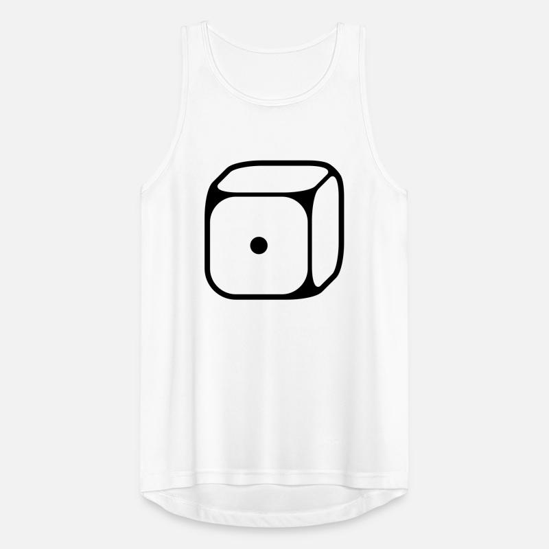 1er Würfel (Eins / 1C) Männer Tank Top atmungsaktiv