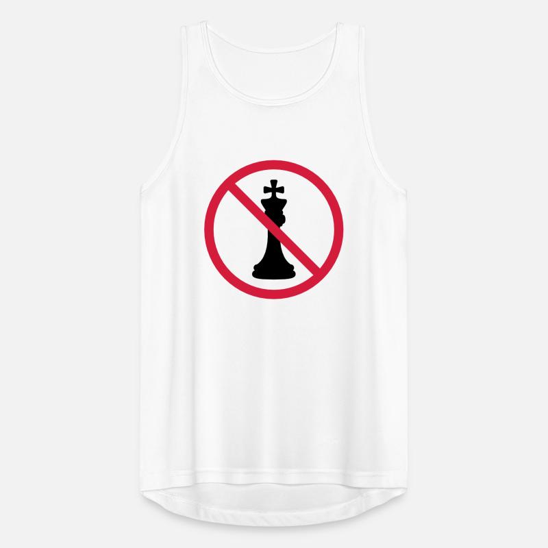 Pas d’échecs roi Débardeur respirant Homme