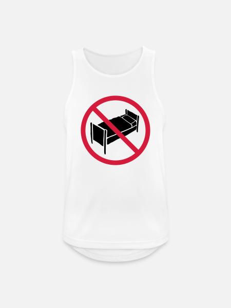 No bed zone - Men's Breathable Tank Top - white