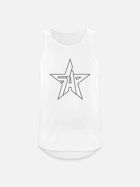 SAP-Shirt - Männer Tank Top atmungsaktiv - Weiß