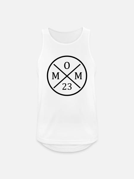 Maman 23 - Débardeur respirant Homme - blanc