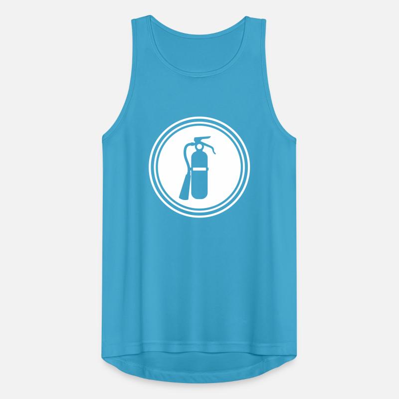 Fire extinguisher symbol Men's Breathable Tank Top