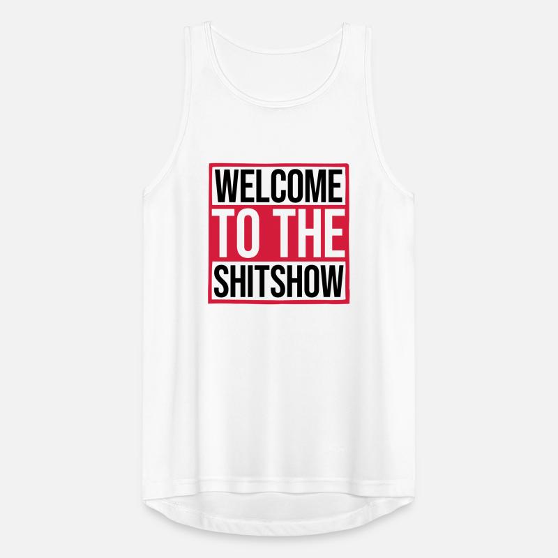 Funny saying Shitshow Men's Breathable Tank Top