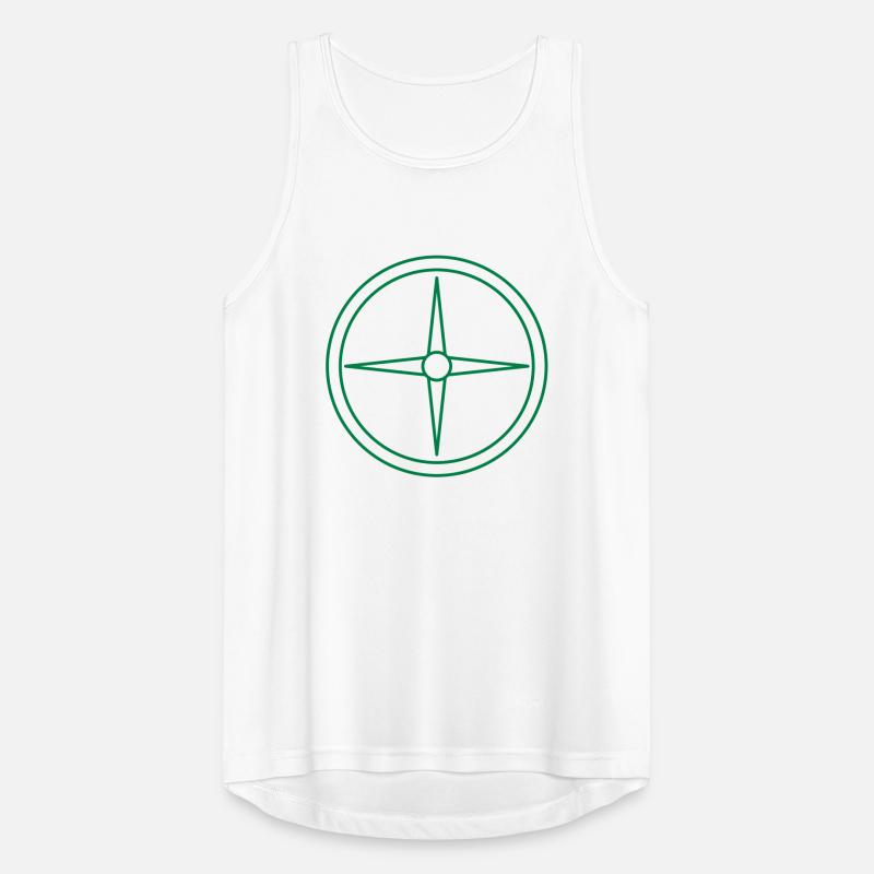 Compass rose with points Men's Breathable Tank Top