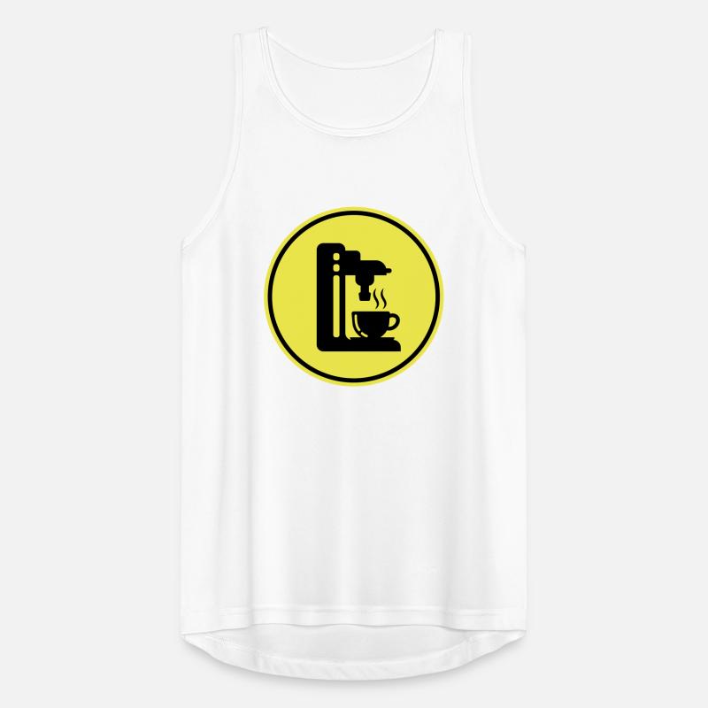 Coffee machine symbol Men's Breathable Tank Top