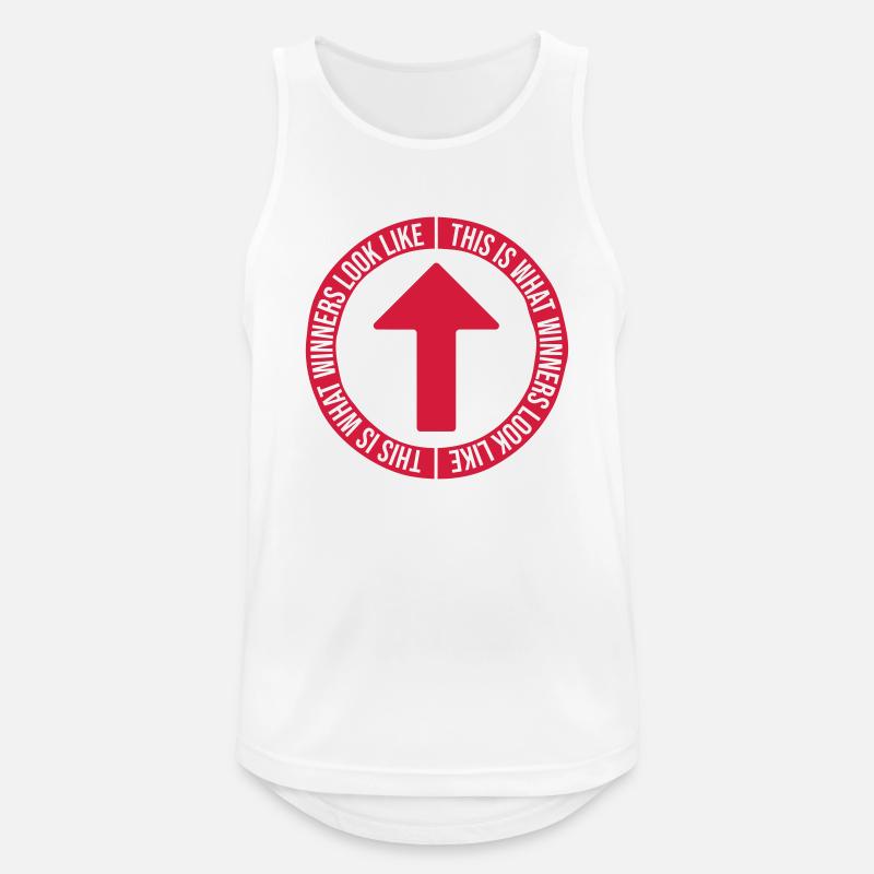 What Winners Look Like - Men's Breathable Tank Top - white