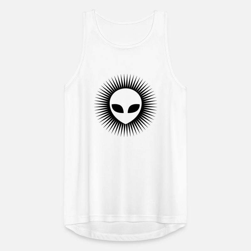 Alien Head Cool Logo Débardeur respirant Homme