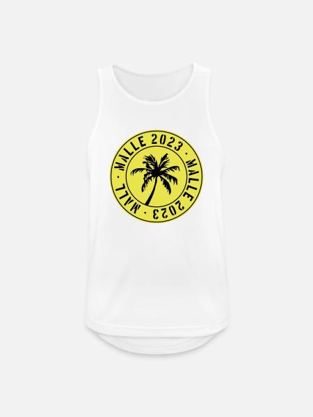 Malle 2023 - Men's Breathable Tank Top - white