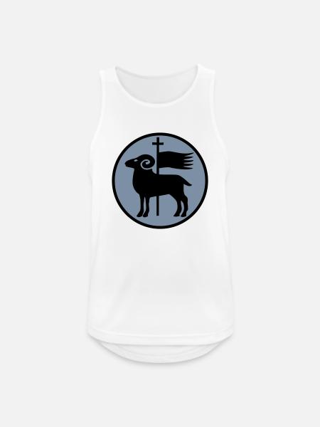 Gotland - Men's Breathable Tank Top - white