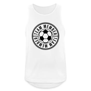 Fußball Soccer - Débardeur respirant Homme - blanc - Devant - Nick (188cm)