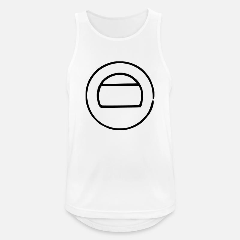 empty Postmark - Men's Breathable Tank Top - white