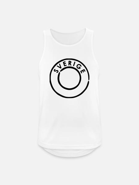 Suède - Débardeur respirant Homme - blanc
