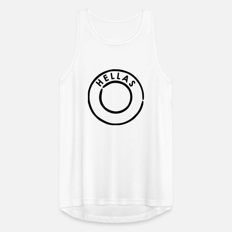 Hellas - Greece Postmark Men's Breathable Tank Top