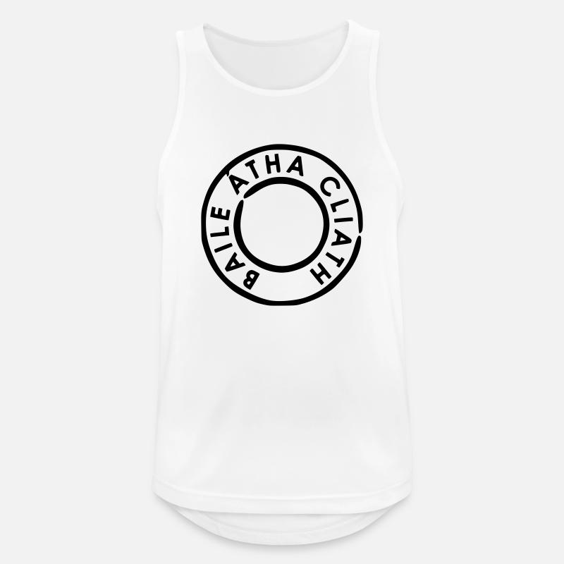 Baile Atha Cliath - Dublin - Men's Breathable Tank Top - white