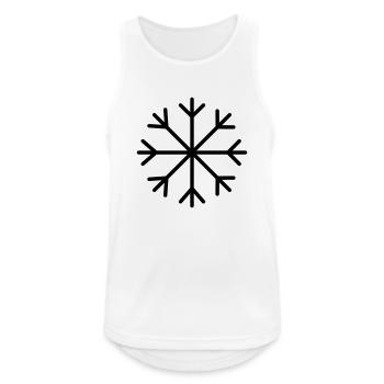 snowflake - Débardeur respirant Homme - blanc - Devant - Nick (188cm)