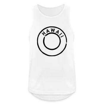 Hawaii - Men's Breathable Tank Top - white - Front - Nick (188cm)