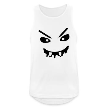 vampire - Débardeur respirant Homme - blanc - Devant - Nick (188cm)