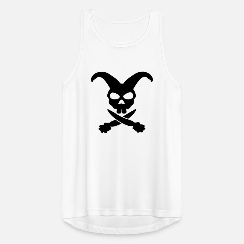 rabbit skull Männer Tank Top atmungsaktiv