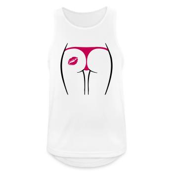 ass_2 - Men's Breathable Tank Top - white - Front - Nick (188cm)