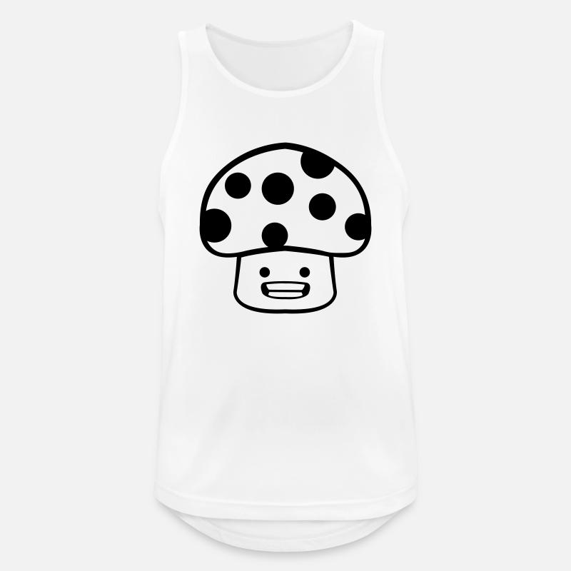 Mushroom Comic - Men's Breathable Tank Top - white