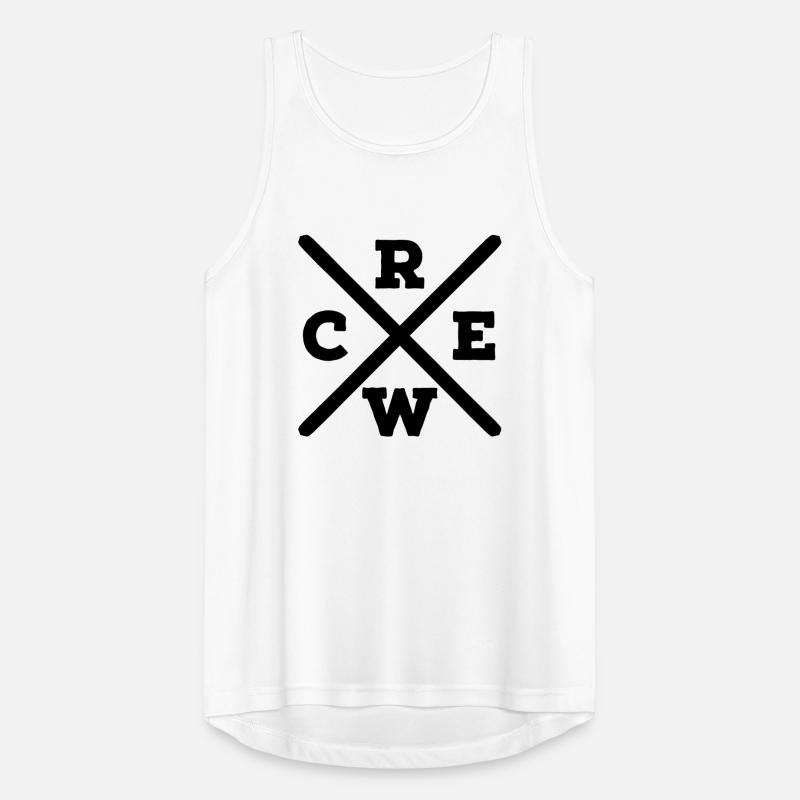 Crew Männer Tank Top atmungsaktiv