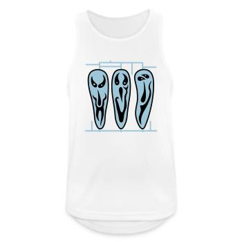 Good impression. Illusion of charisma. - Men's Breathable Tank Top - white - Front - Nick (188cm)