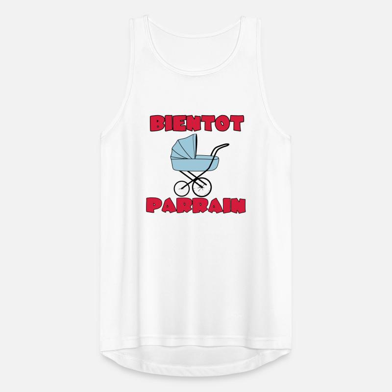 BALD PATE SEIN Männer Tank Top atmungsaktiv