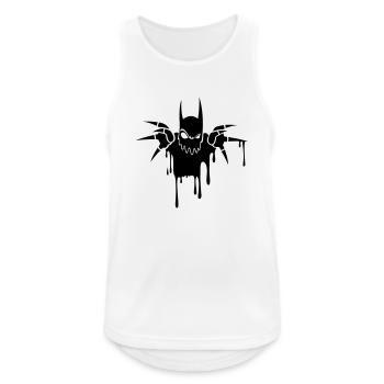 Devil by Won (ABC) - Männer Tank Top atmungsaktiv - Weiß - Vorne - Nick (188cm)