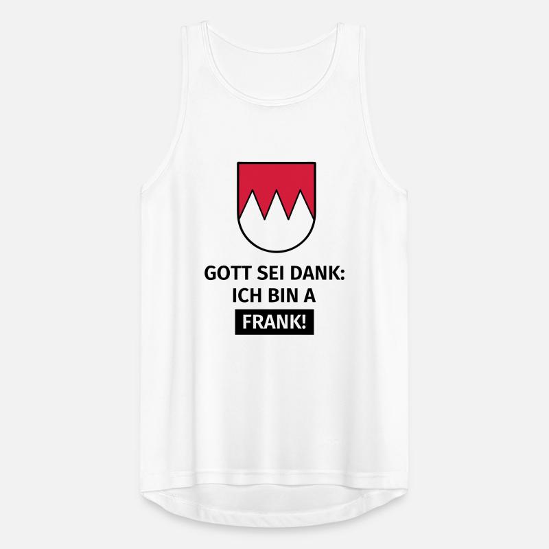 Gott sei Dank ich bin a Frank Männer Tank Top atmungsaktiv