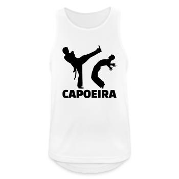 Capoeira - Débardeur respirant Homme - blanc - Devant - Nick (188cm)