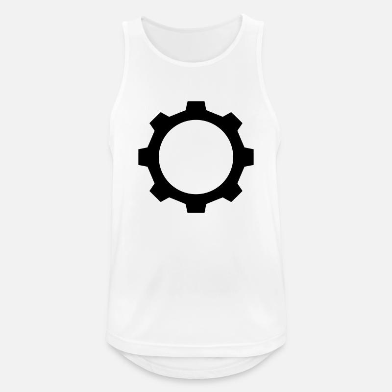 cogs - Men's Breathable Tank Top - white