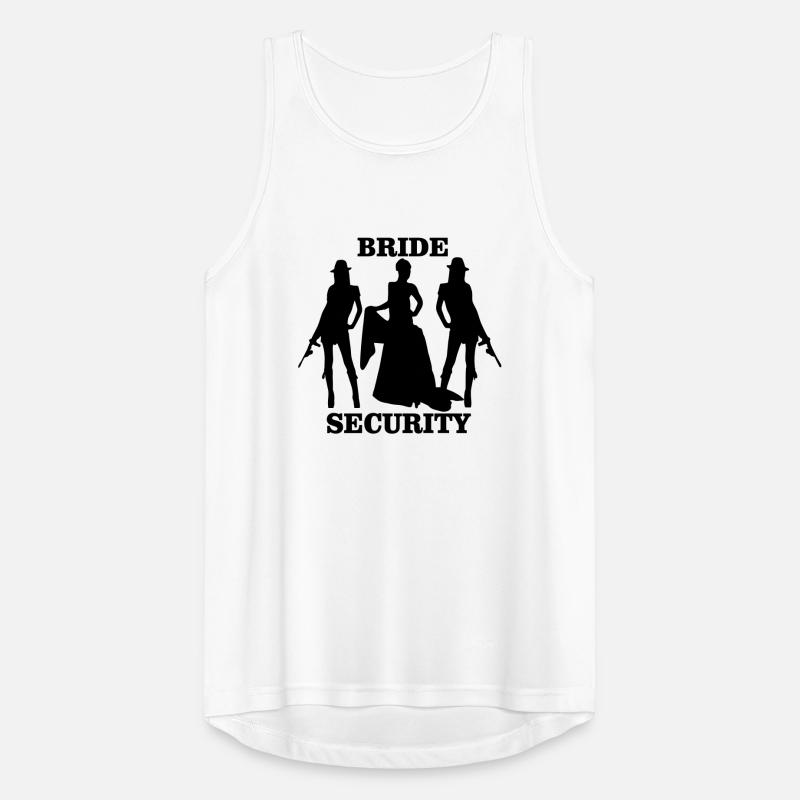 Bride Security Men's Breathable Tank Top