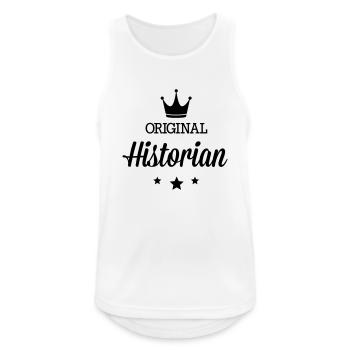 Originales trois étoiles luxe historiens - Débardeur respirant Homme - blanc - Devant - Nick (188cm)