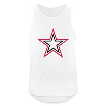stars - Débardeur respirant Homme - blanc - Devant - Nick (188cm)