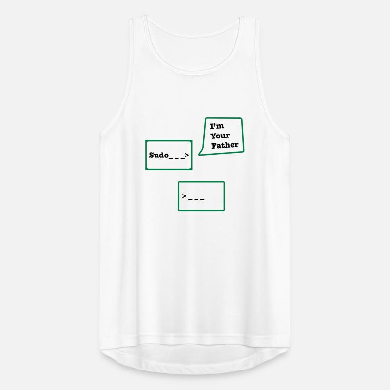 Linux Sudo Men's Breathable Tank Top