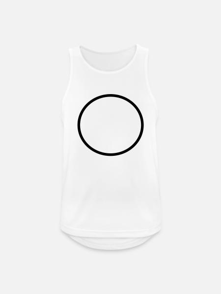 kreis2 - Débardeur respirant Homme - blanc