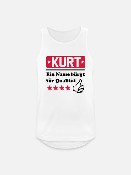 kurt - Débardeur respirant Homme - blanc