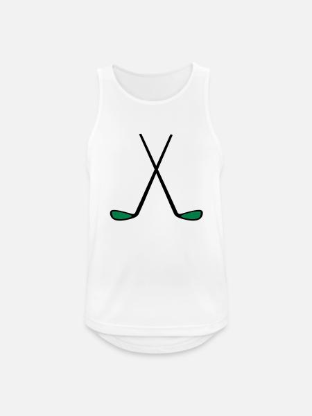 golf - Men's Breathable Tank Top - white