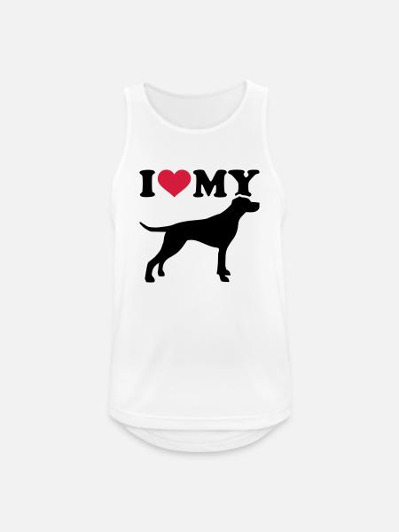 English Pointer - Débardeur respirant Homme - blanc