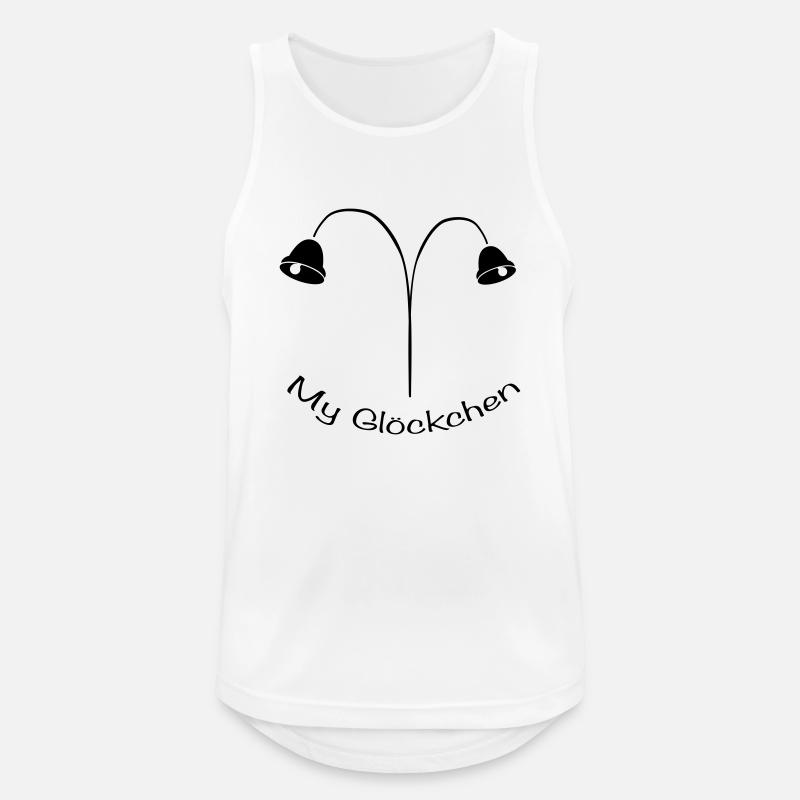 My Glöckchen - Männer Tank Top atmungsaktiv - Weiß
