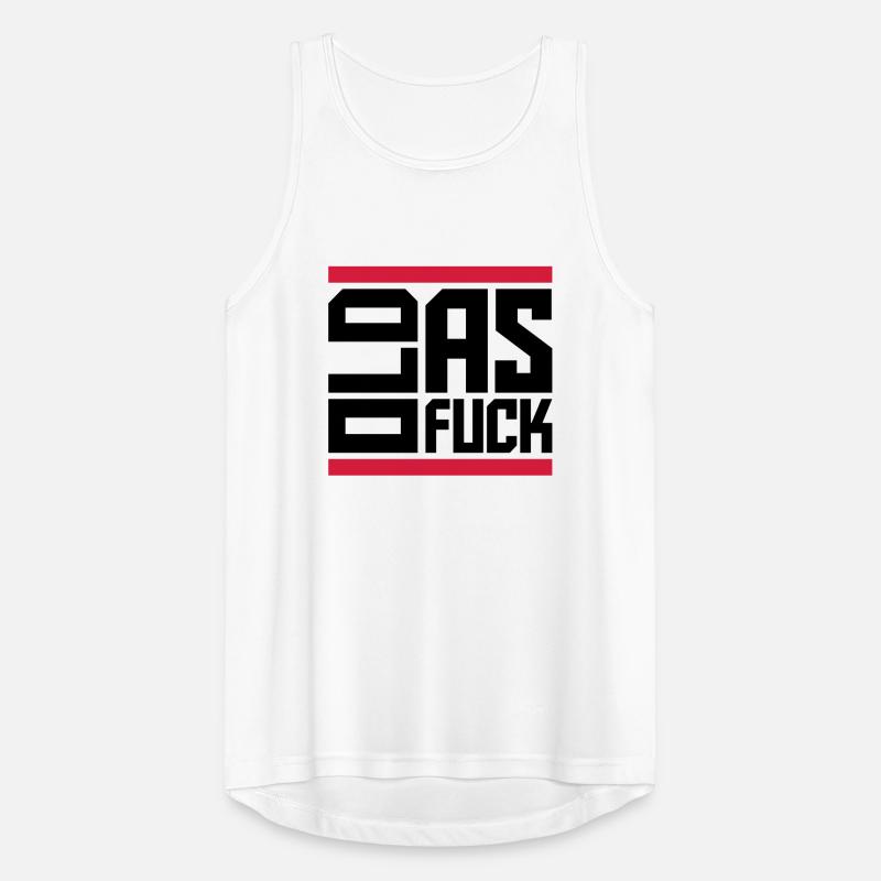 old AF Text Logo Männer Tank Top atmungsaktiv
