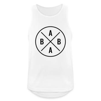 Baba persischer Papa Vatertag türkischer Vater - Männer Tank Top atmungsaktiv - Weiß - Vorne - Nick (188cm)