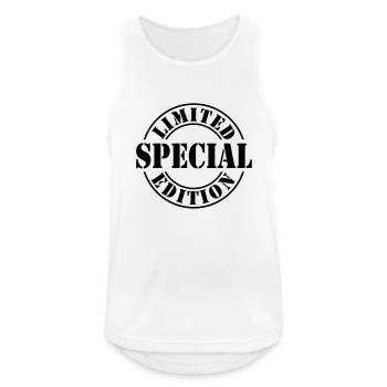 limited edition special - Débardeur respirant Homme - blanc - Devant - Nick (188cm)