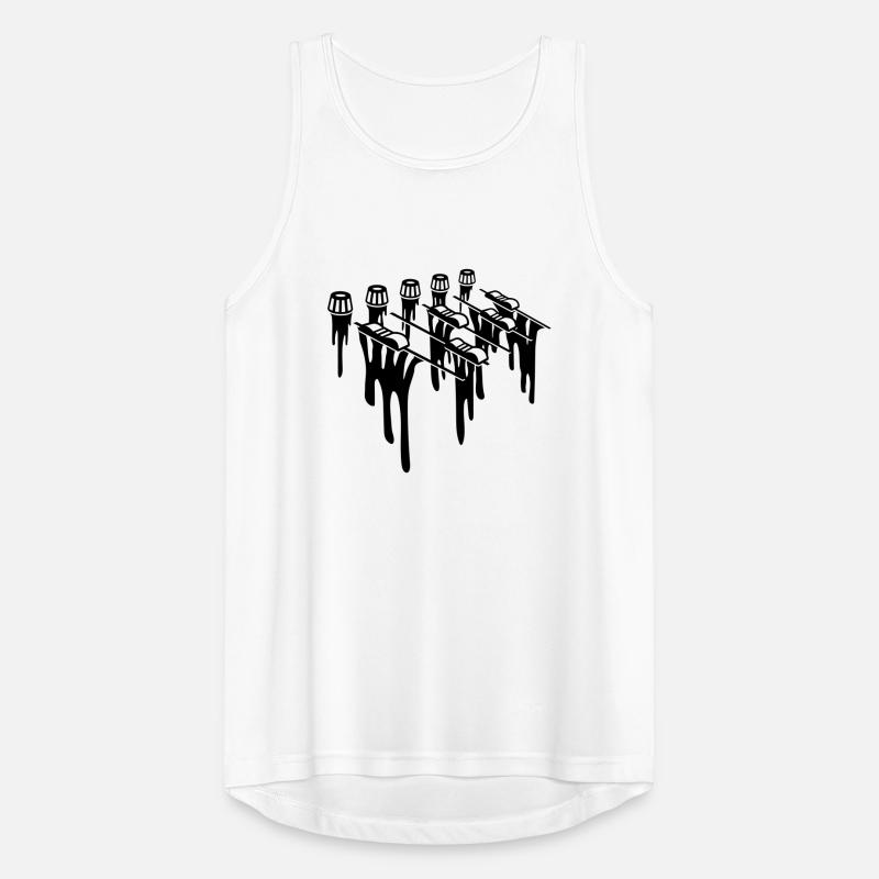 Drop Sound Controller Mixer Men's Breathable Tank Top