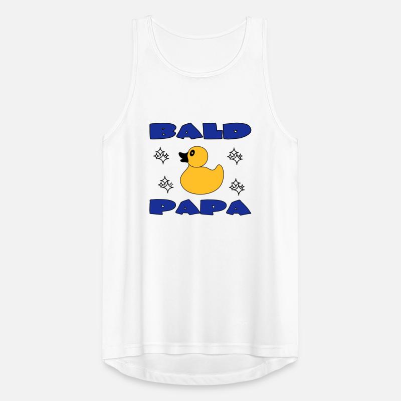 BALD PAPA Men's Breathable Tank Top