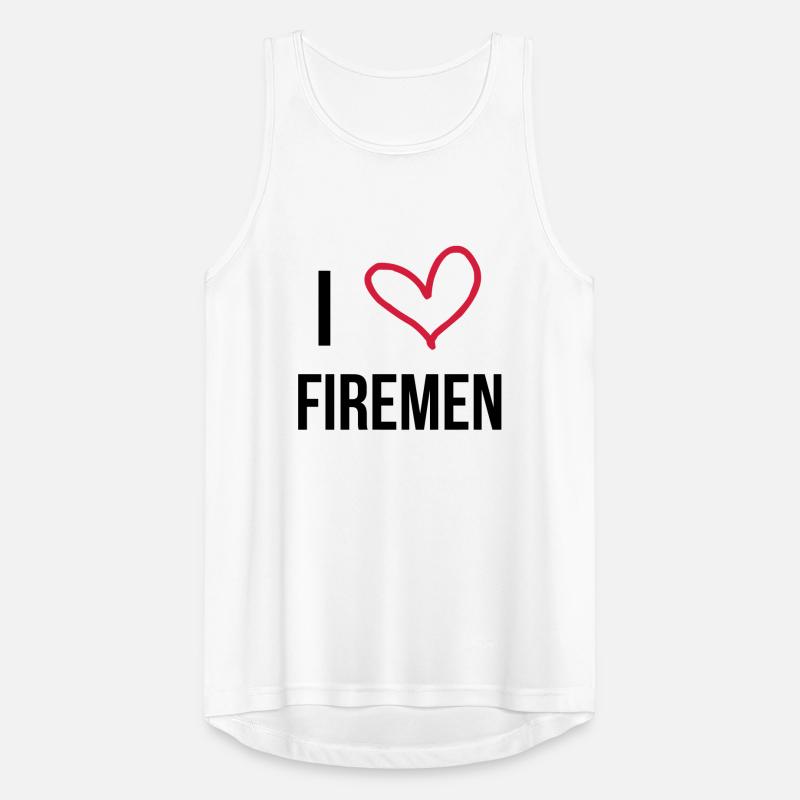 Pompier / Feu / Sécurité / Pompière / Urgences Débardeur respirant Homme